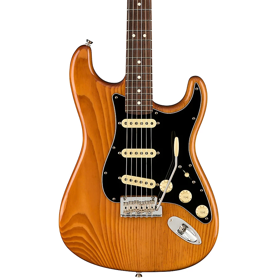 Fender American Professional II Roasted Pine Stratocaster Rosewood Fingerboard Electric Guitar Natural