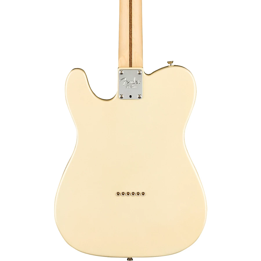 Open Box Fender American Showcase Telecaster Rosewood Fingerboard Electric Guitar Level 2 Olympic Pearl 197881118631