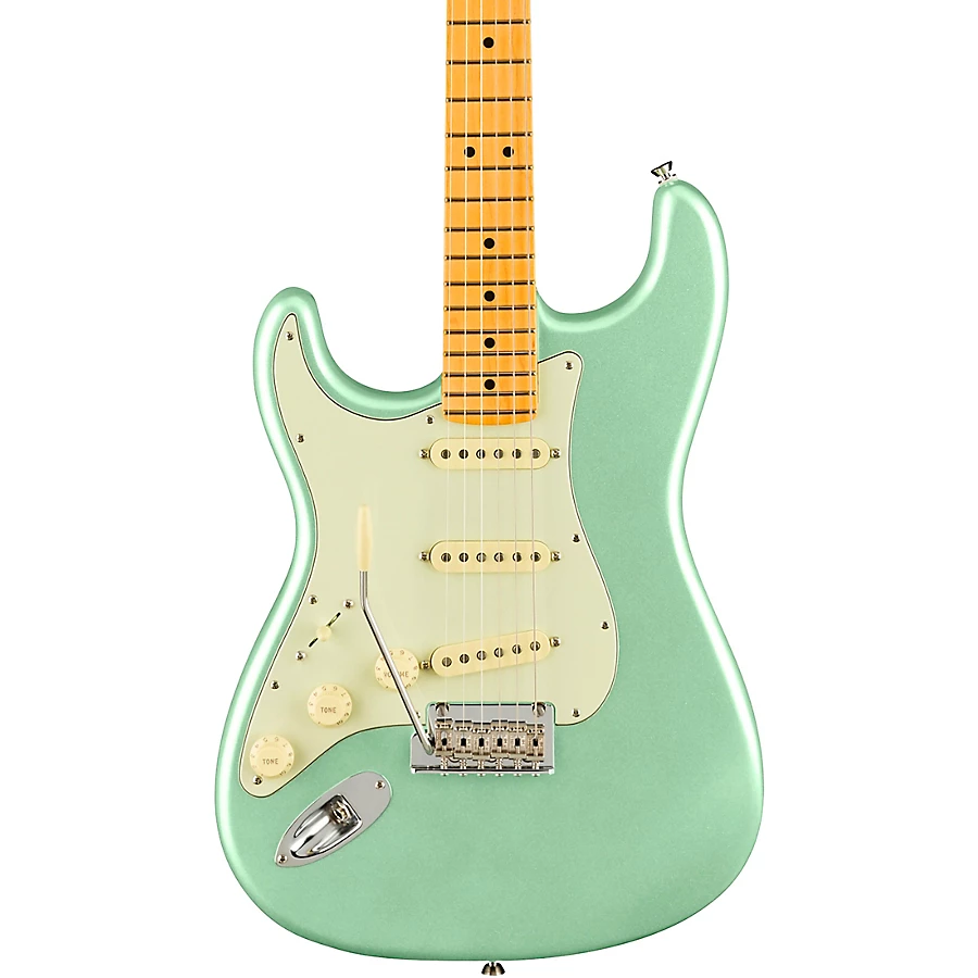Fender American Professional II Stratocaster Maple Fingerboard Left-Handed Electric Guitar Olympic White
