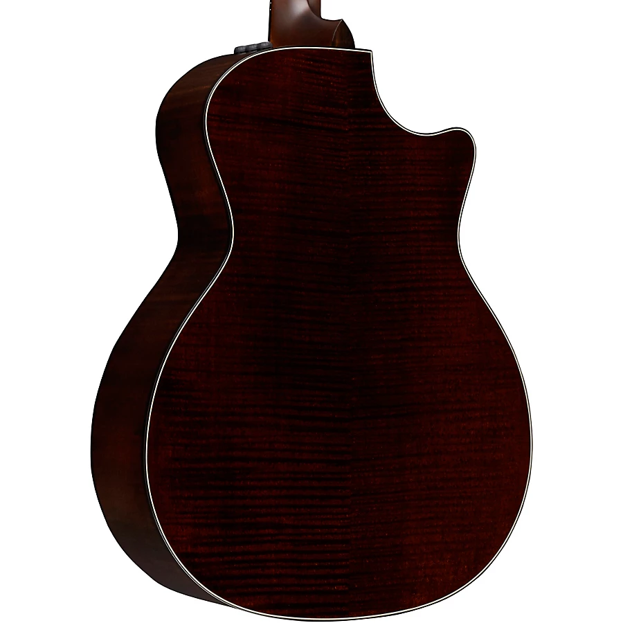 Taylor 614ce-LH V-Class Left-Handed Grand Auditorium Acoustic-Electric Guitar Brown Sugar