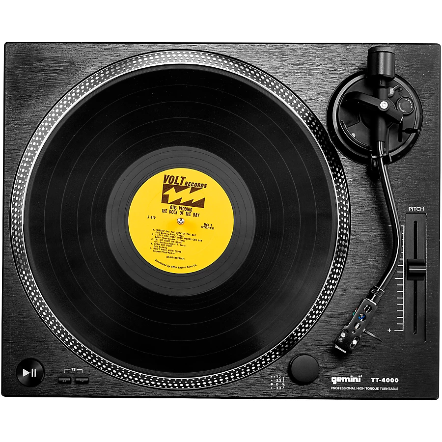 Gemini TT-4000 Direct Drive Professional DJ Turntable