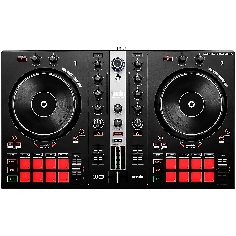 Hercules DJ DJControl Inpulse 300 MK2 Black