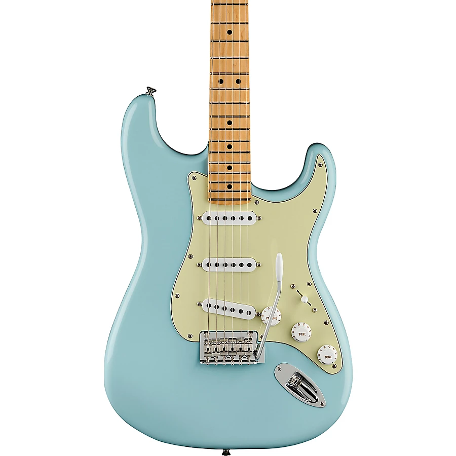 Open Box Fender Player Tex-Mex Stratocaster Limited-Edition Electric Guitar Level 2 Sonic Blue 197881132347