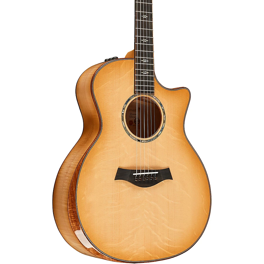 Taylor Custom Maple Grand Auditorium Acoustic-Electric Guitar Antique Blond