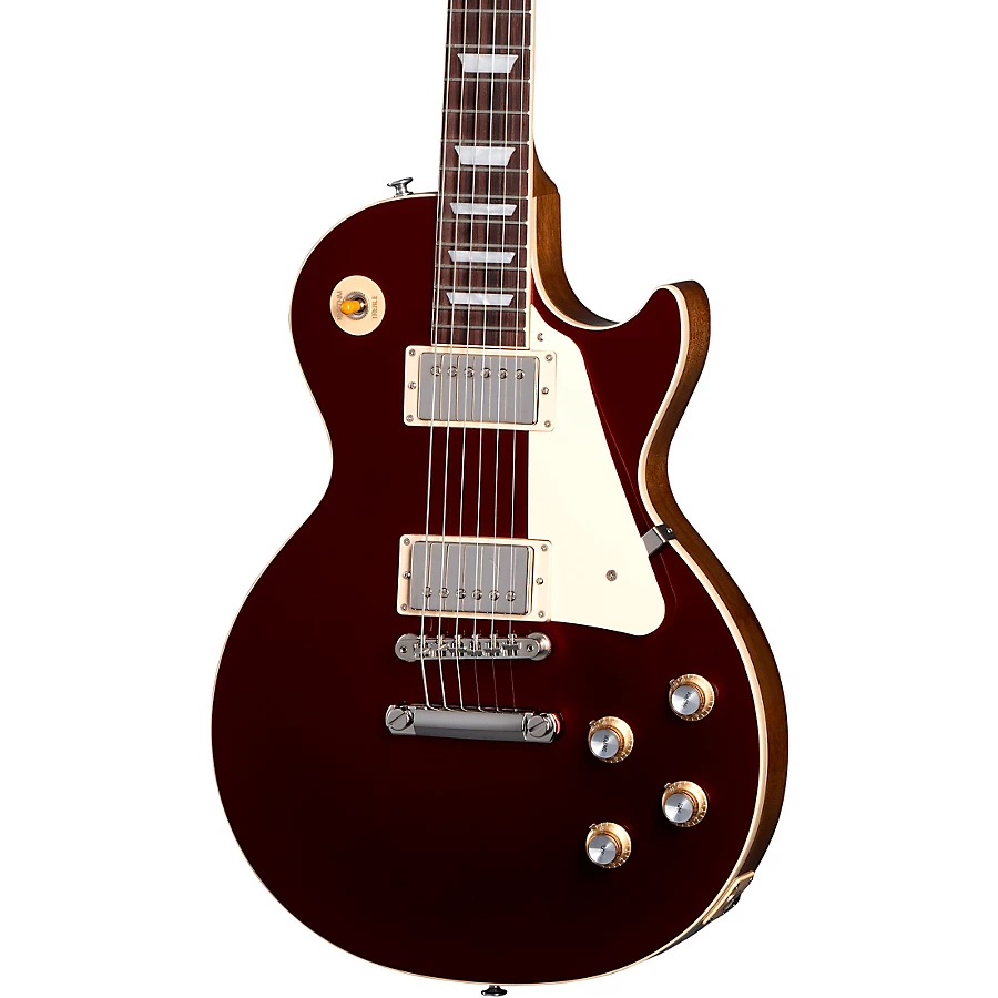 Gibson Les Paul Standard '60s Plain Top Electric Guitar Classic White