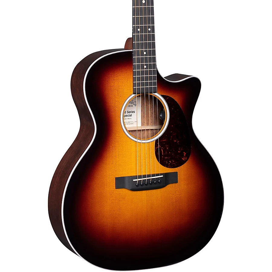 Martin Special GPC Road Series Burst Gloss Top Grand Performance Acoustic-Electric Guitar Sunburst