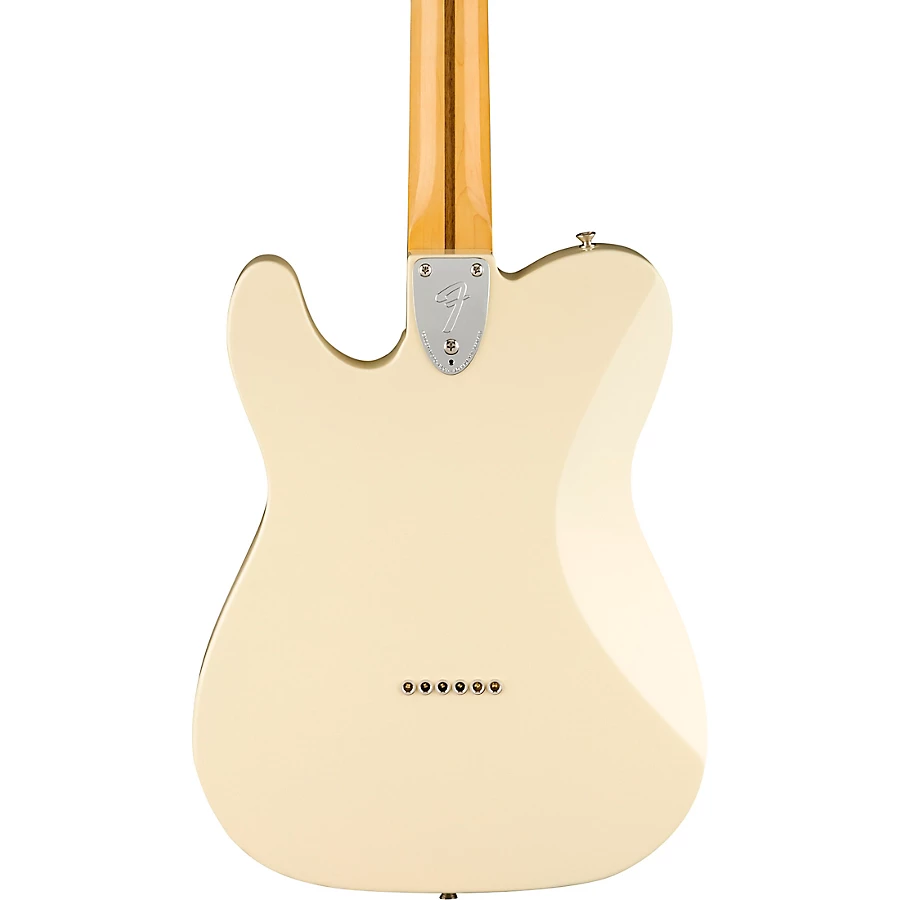 Fender American Vintage II 1977 Telecaster Custom Rosewood Fingerboard Electric Guitar Olympic White