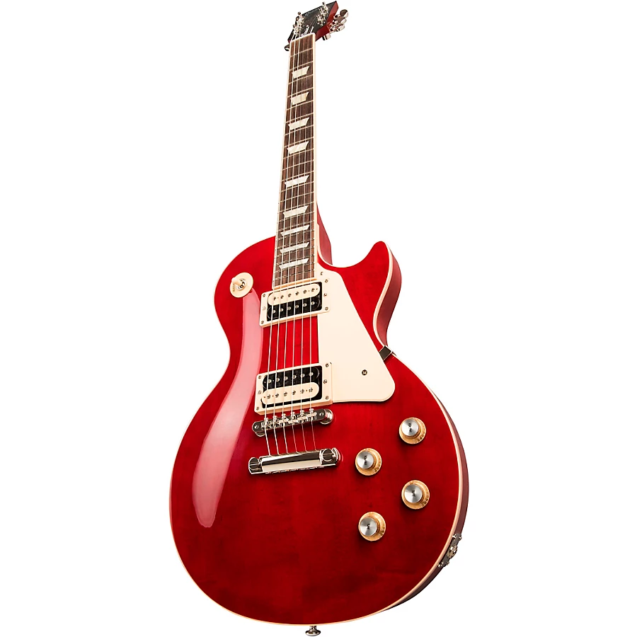 Gibson Les Paul Classic Electric Guitar Transparent Cherry