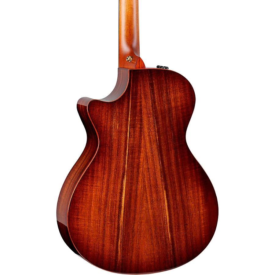 Taylor Custom All-Figured Hawaiian Koa Grand Concert Acoustic-Electric Guitar Shaded Edge Burst