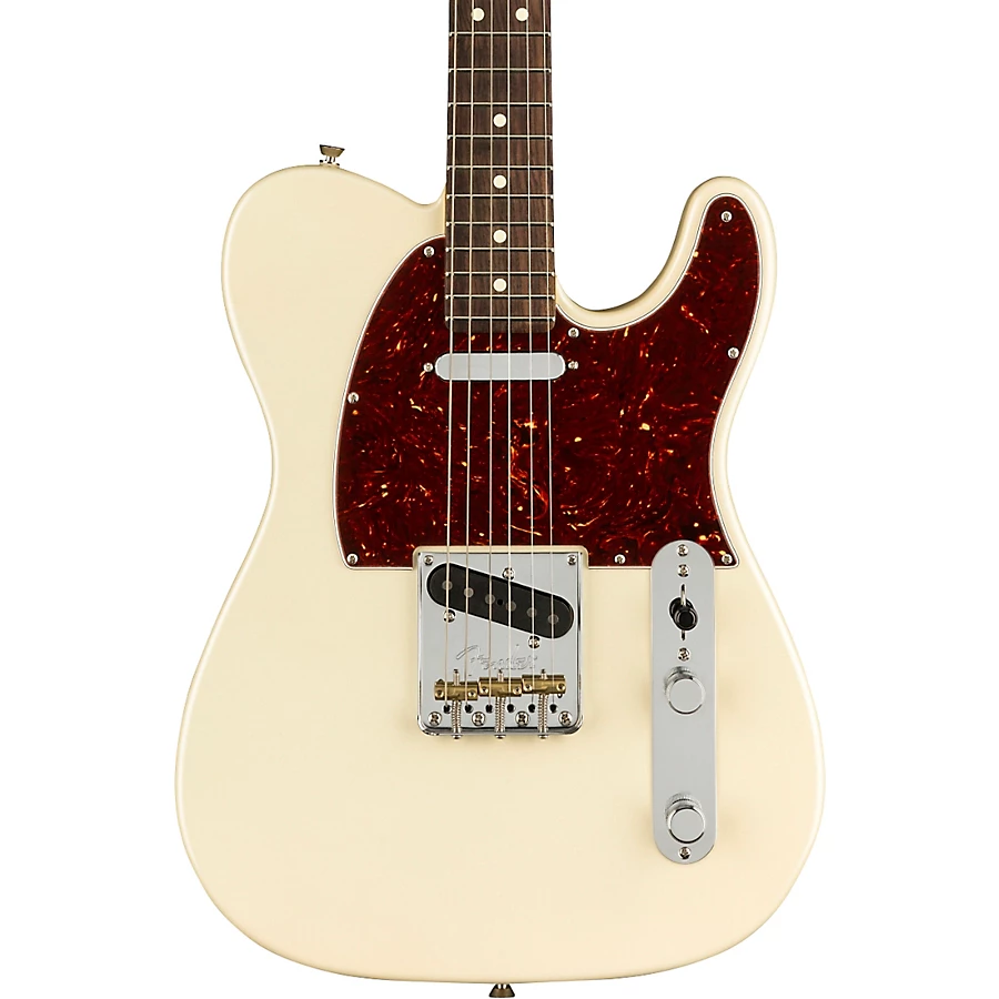 Open Box Fender American Showcase Telecaster Rosewood Fingerboard Electric Guitar Level 2 Olympic Pearl 197881118631