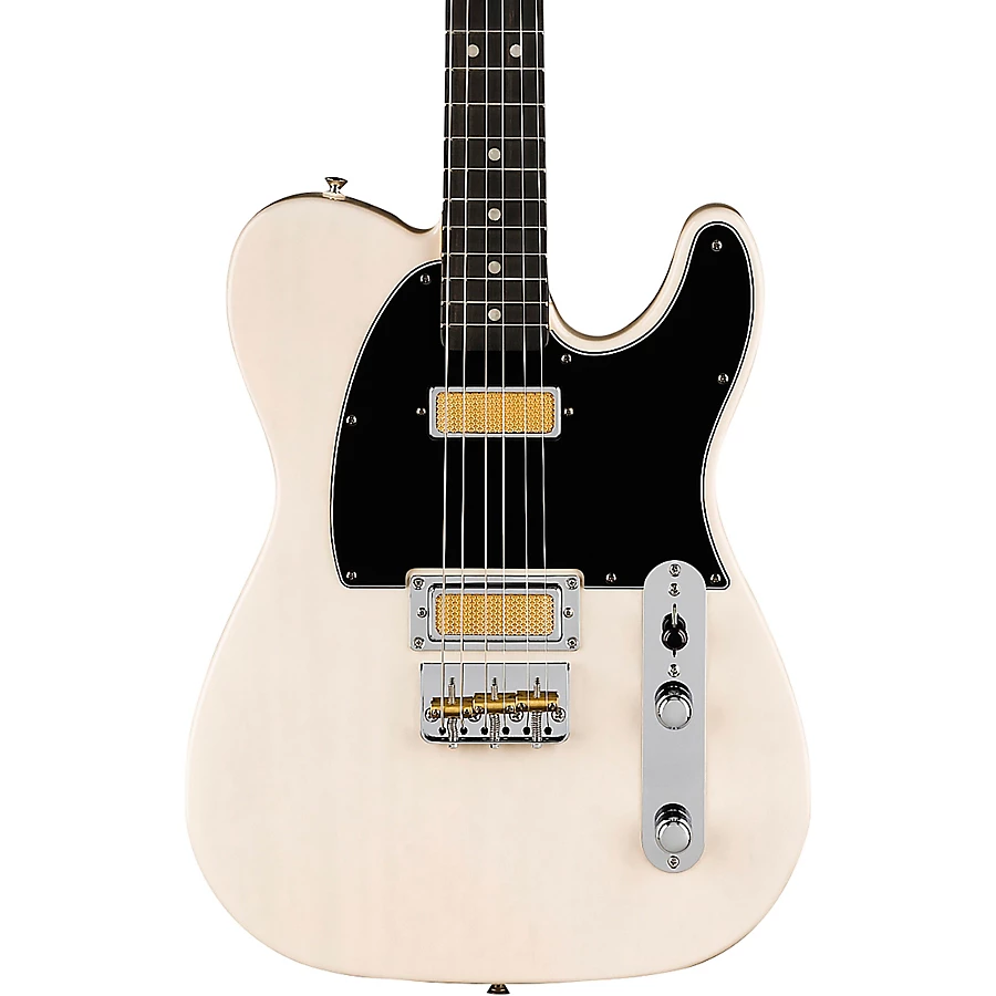 Fender Gold Foil Telecaster Electric Guitar White Blonde