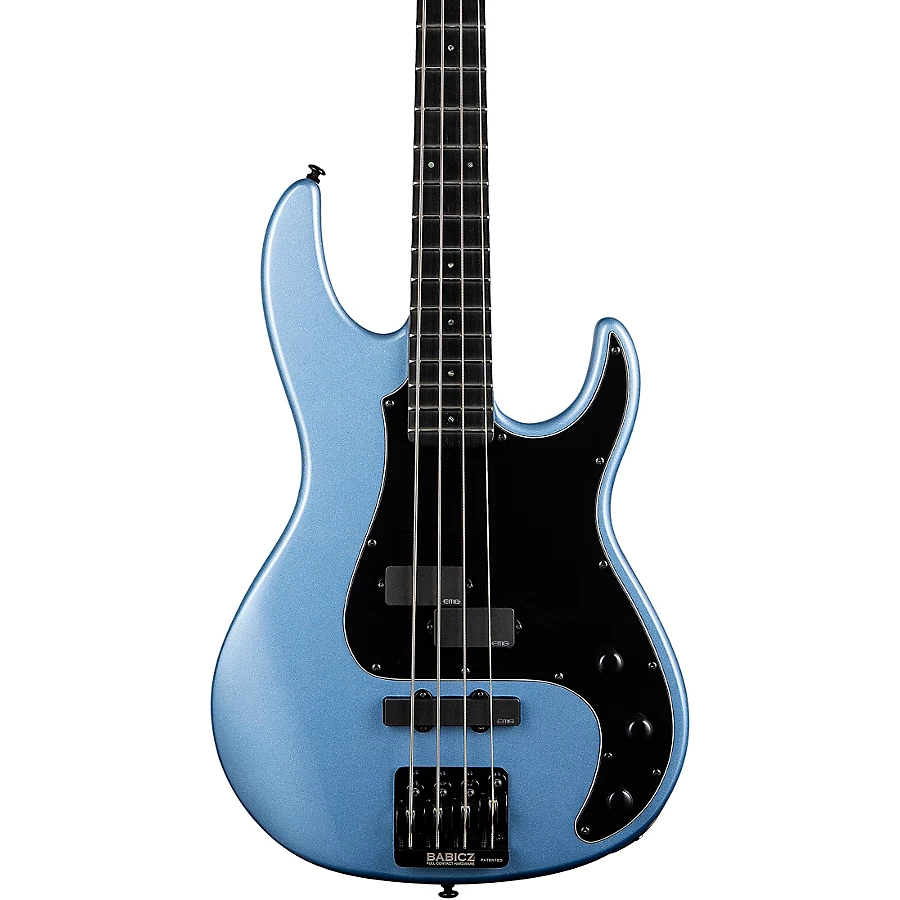 ESP LTD AP-4 Electric Bass Pelham Blue Black Pickguard