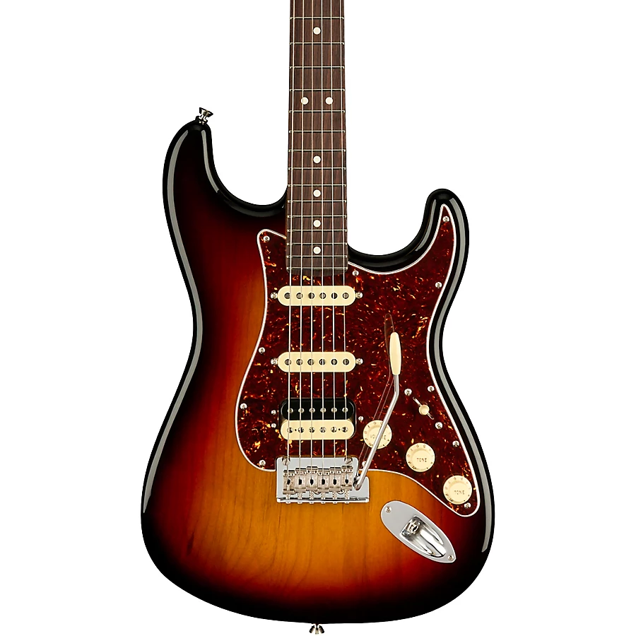 Fender American Professional II Stratocaster HSS Rosewood Fingerboard Electric Guitar Mercury