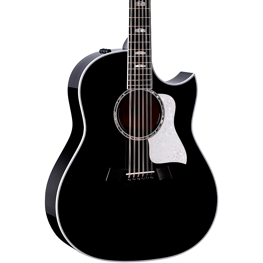 Taylor 657ce Doce Doble 12-String Grand Pacific Acoustic-Electric Guitar Black