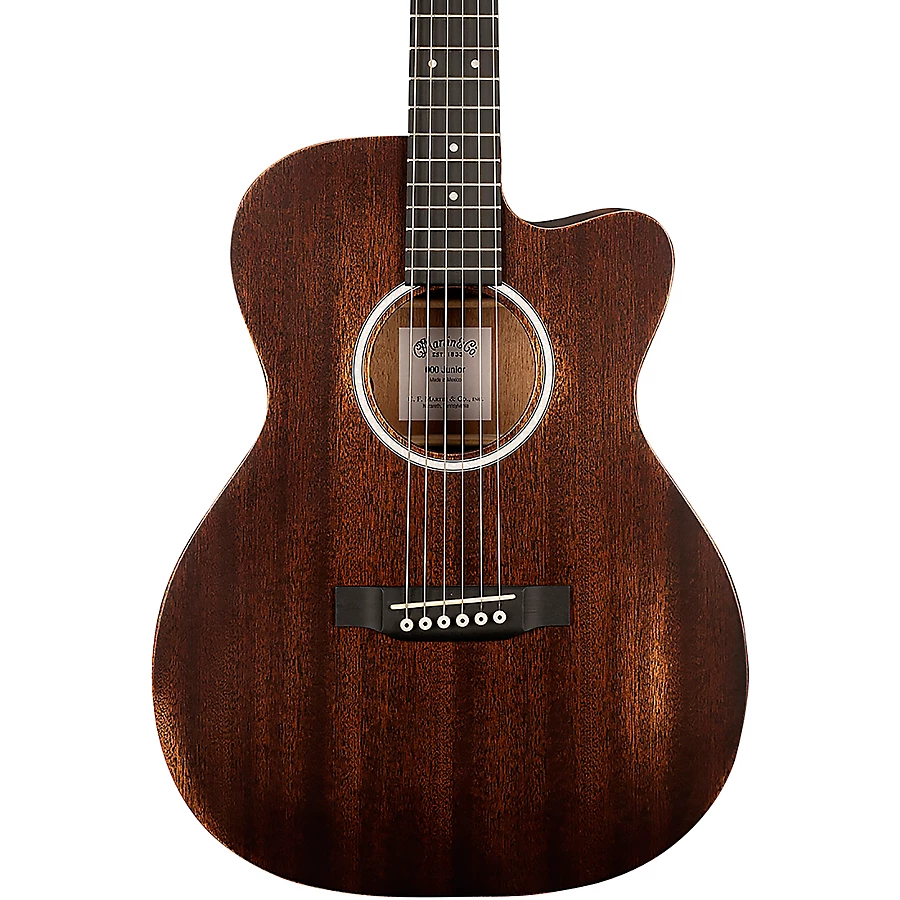 Martin 000JR-10E StreetMaster Acoustic-Electric Guitar Dark Mahogany