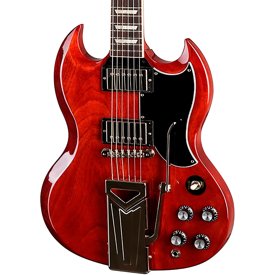 Gibson SG Standard '61 Sideways Vibrola Electric Guitar Vintage Cherry