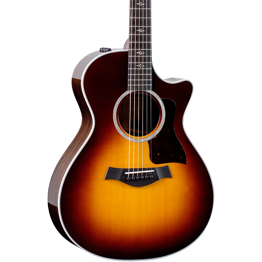 Taylor 412ce Grand Concert Acoustic-Electric Guitar Tobacco Sunburst