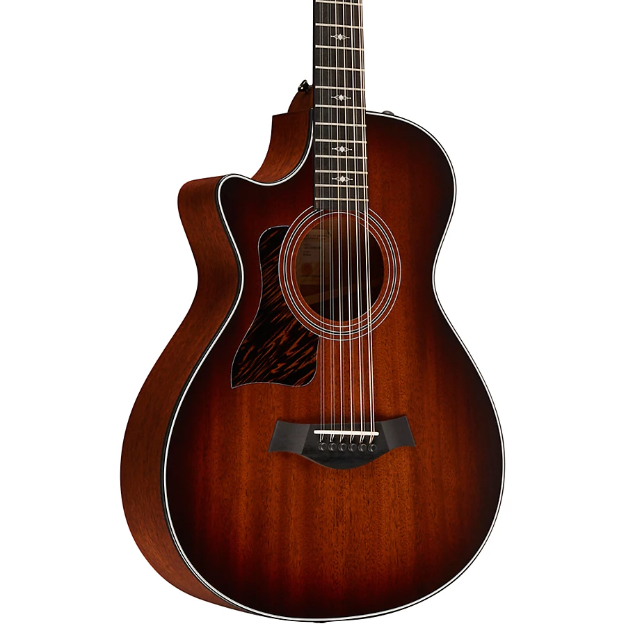 Taylor 362ce 12-Fret 12-String Left-Handed Grand Concert Acoustic-Electric Guitar Shaded Edge Burst