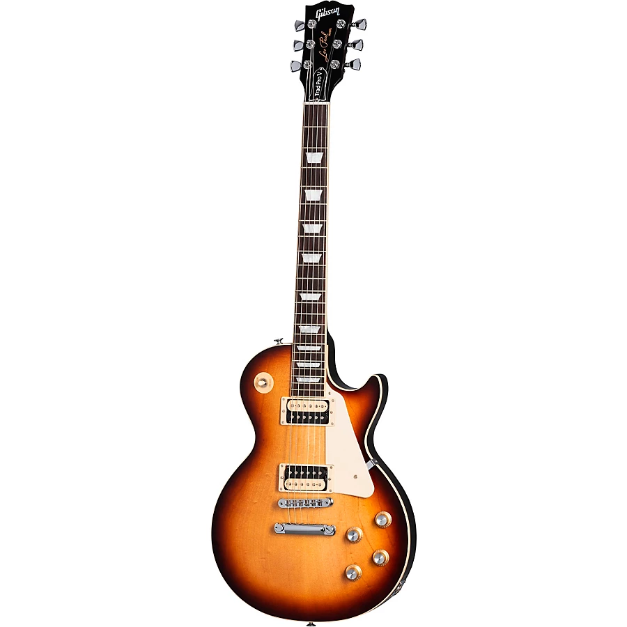 Gibson Les Paul Traditional Pro V Satin Electric Guitar Desert Burst