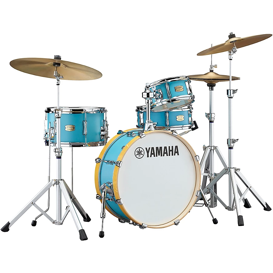 Yamaha Stage Custom Hip 4-Piece Shell Pack Matte Surf Green