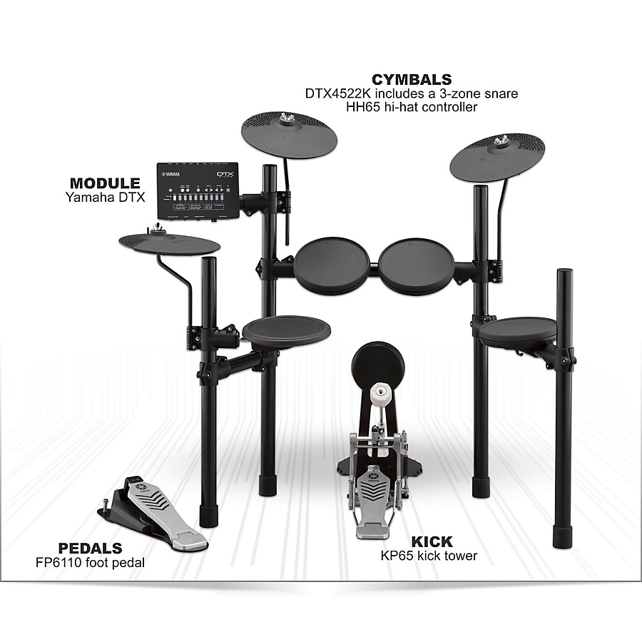 Yamaha DTX452K Electronic Drum Set
