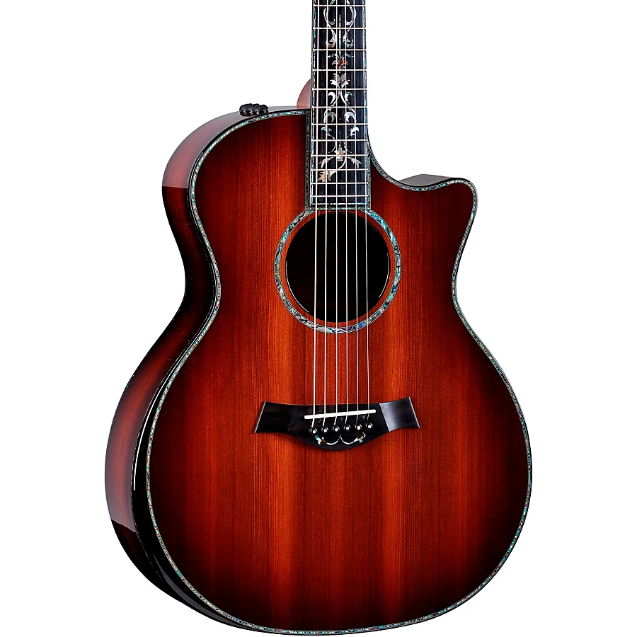 Taylor PS14ce LTD 50th Anniversary Redwood Top Grand Auditorium Acoustic-Electric Guitar Shaded Edge Burst