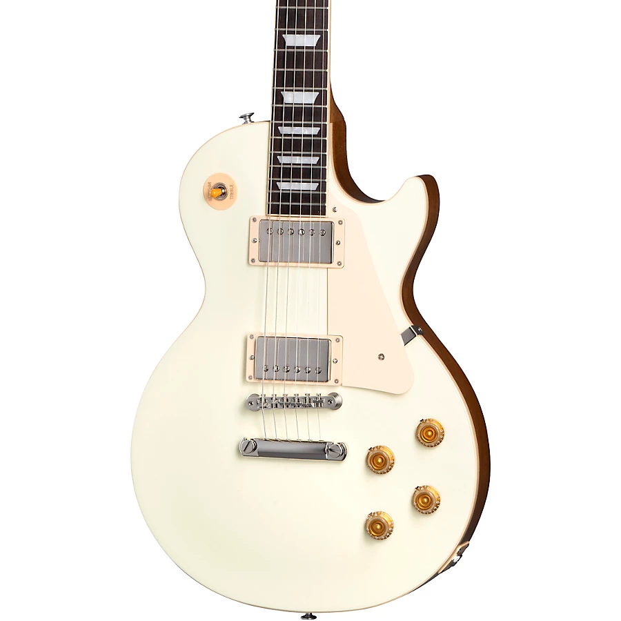 Gibson Les Paul Standard '50s Plain Top Electric Guitar Classic White