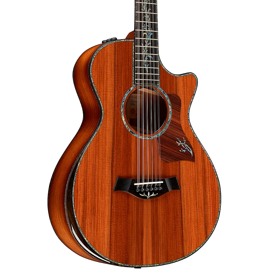 Taylor PS52ce Grand Concert 12-Fret 12-String Acoustic-Electric Guitar Shaded Edge Burst