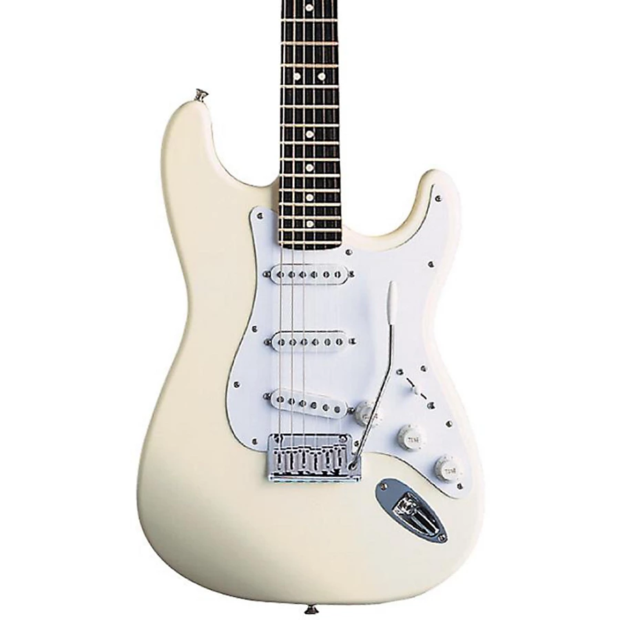 Fender Artist Series Jeff Beck Stratocaster Electric Guitar Olympic White