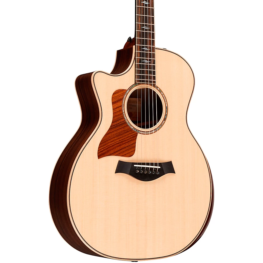 Taylor 814ce V-Class Left-Handed Grand Auditorium Acoustic-Electric Guitar Natural
