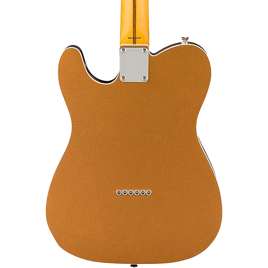 Fender JV Modified '60s Custom Telecaster Rosewood Fingerboard Electric Guitar Firemist Gold