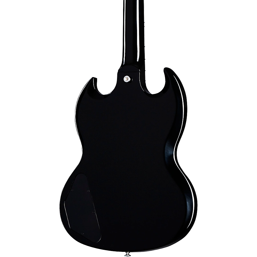 Gibson SG Standard Ebony Limited-Edition Electric Guitar Silver Burst