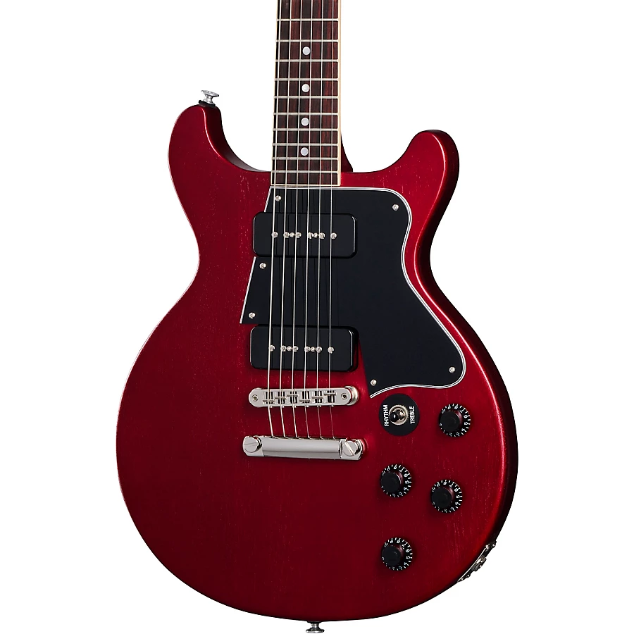 Gibson Rick Beato Les Paul Special Double Cut Electric Guitar Sparkling Burgundy Satin
