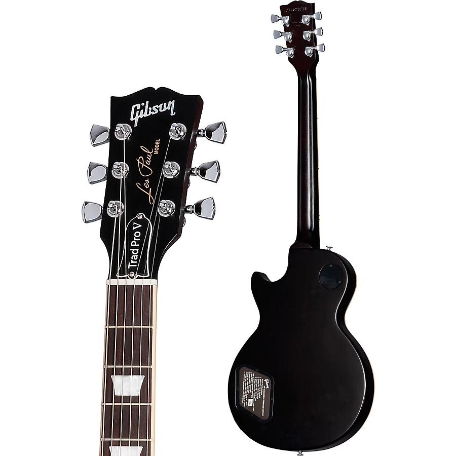 Gibson Les Paul Traditional Pro V Satin Electric Guitar Desert Burst