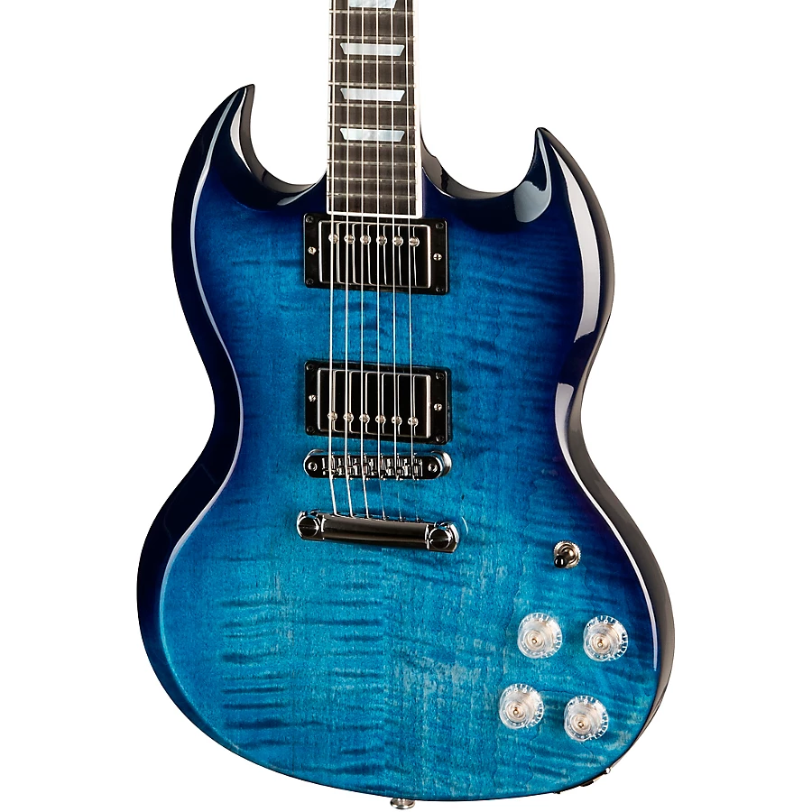 Gibson SG Modern Electric Guitar Blueberry Fade