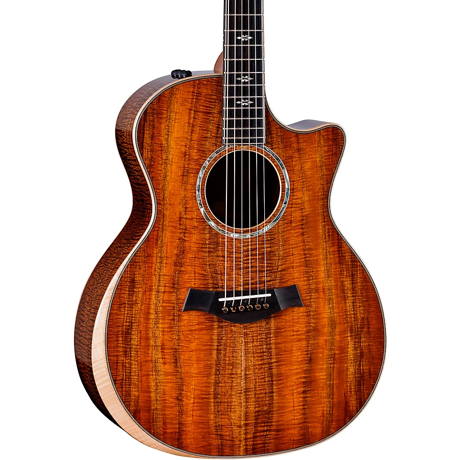 Taylor Custom All-Koa Grand Auditorium Acoustic-Electric Guitar Antique Blond