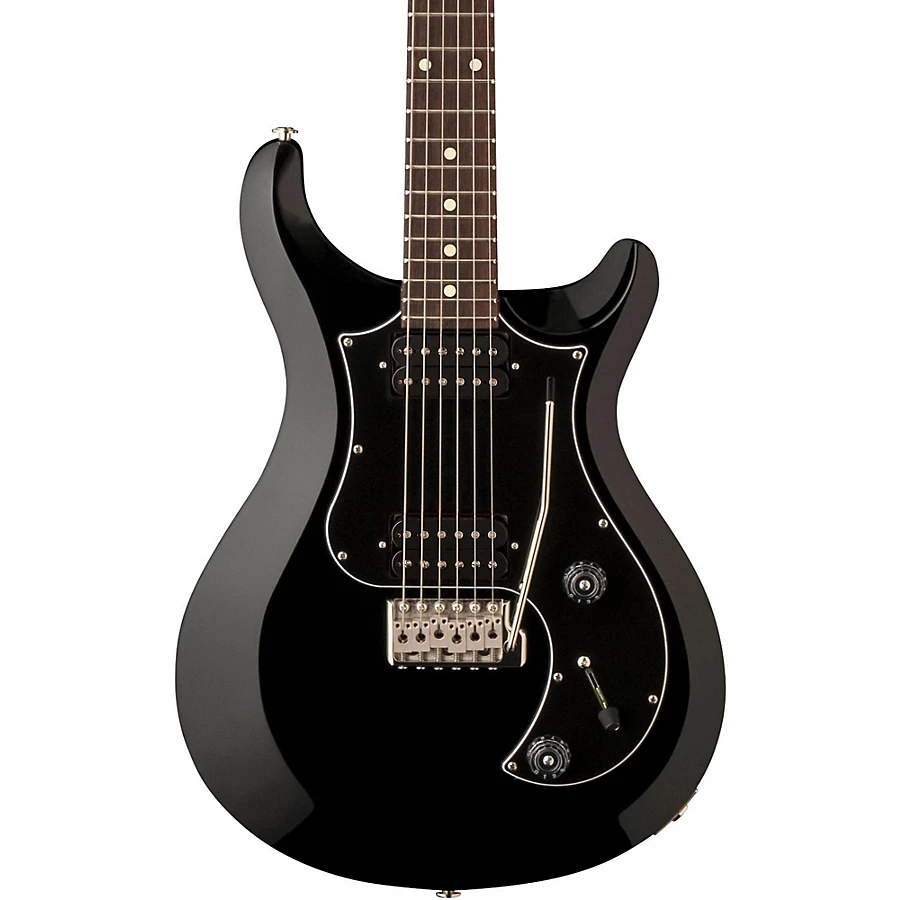 PRS S2 Standard 22 Electric Guitar Black Black Pickguard