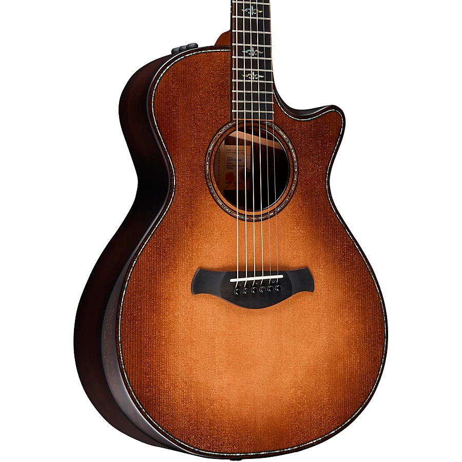Taylor Builder's Edition V-Class 912ce Grand Concert Acoustic-Electric Wild Honey Burst