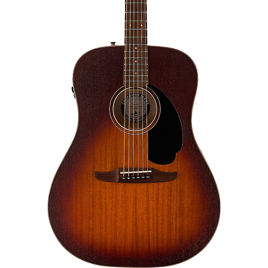 Fender California Redondo Special All-Mahogany Acoustic-Electric Guitar Natural