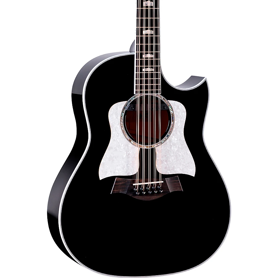 Taylor 657ce 10-String Grand Pacific Acoustic-Electric Bajo Quinto Black