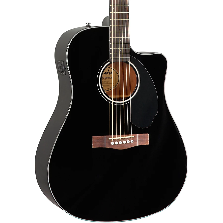 Fender CD-60SCE Dreadnought Acoustic-Electric Guitar Natural