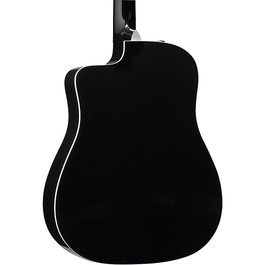 Taylor 250ce-BLK DLX 12-String Dreadnought Acoustic-Electric Guitar Black