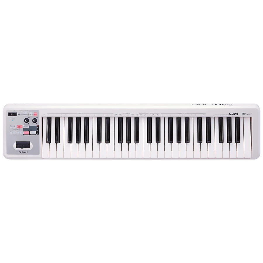 Roland A-49 MIDI Keyboard Controller White