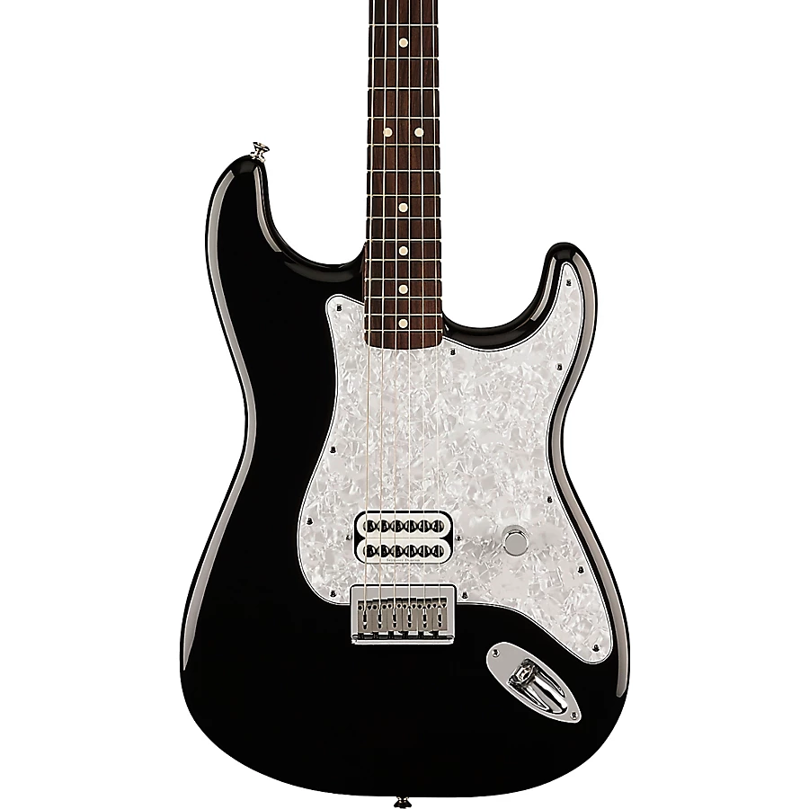 Fender Tom DeLonge Stratocaster Electric Guitar With Invader SH8 Pickup Graffiti Yellow