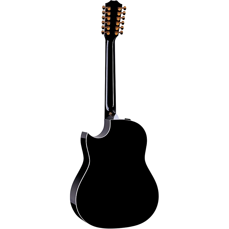 Taylor 657ce Doce Doble 12-String Grand Pacific Acoustic-Electric Guitar Black