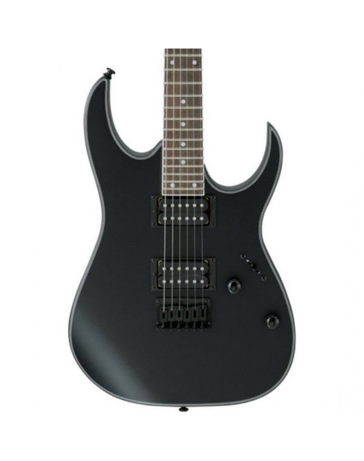 Ibanez RG421EX-BKF Electric Guitar - Black Flat